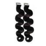 Body Wavy Straight Tape-in Hair Extensions